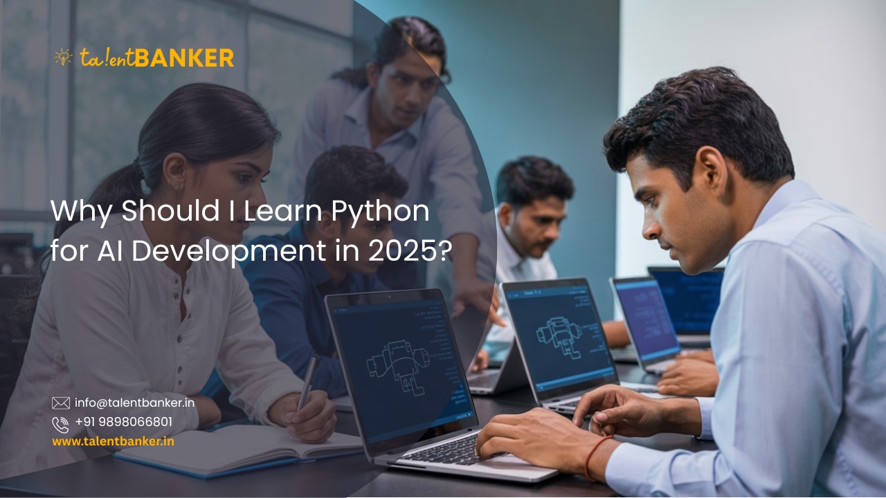 Indian students learning programming and AI concepts in a classroom while exploring career options in data science, automation, and web development