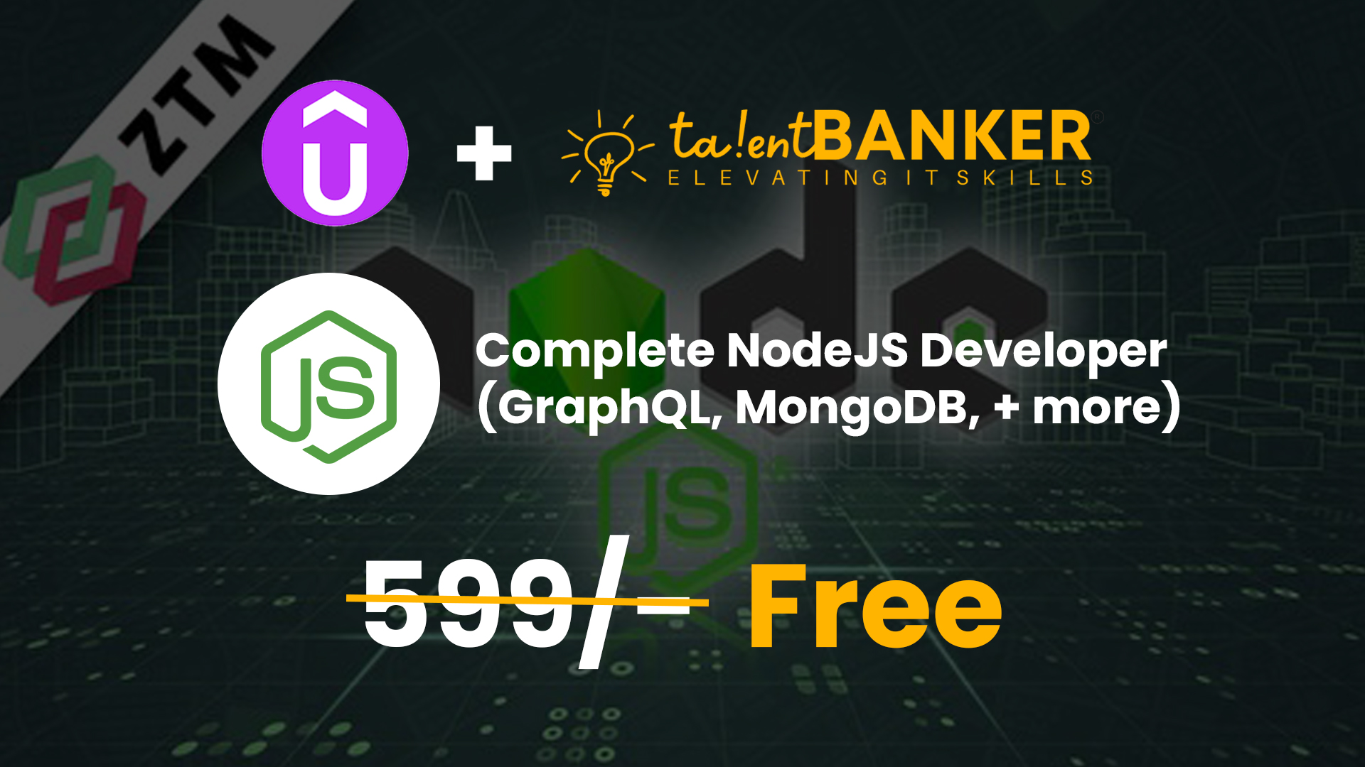 Node js course Thumbnail